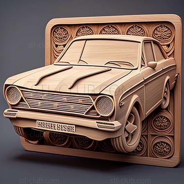 3D модель Ford Cortina (STL)